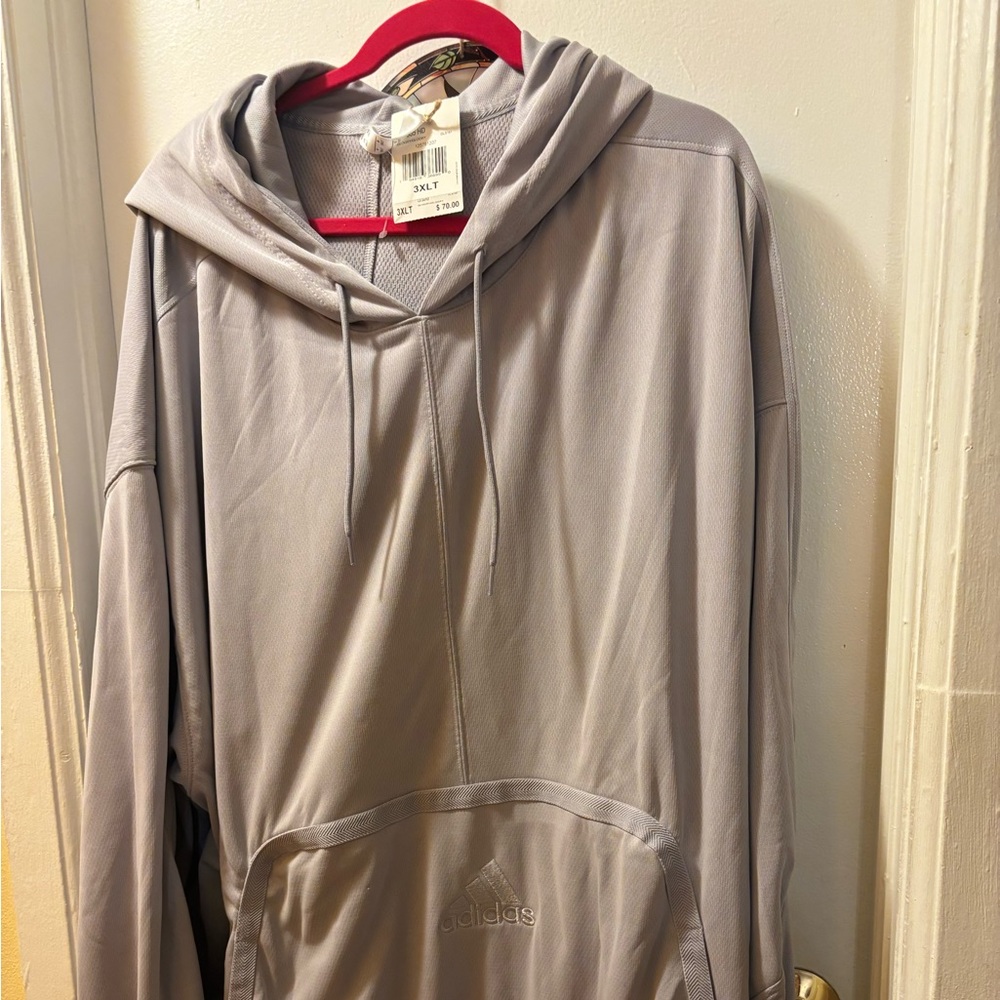 Adidas Gray Sweater Cozy Essential